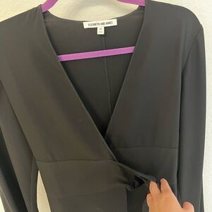 Elizabeth and James wrap top with flare sleeves